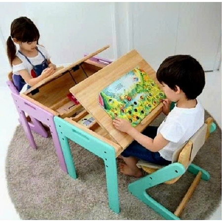 Stu.D - Seafoam : Bộ Bàn Học Sinh Xuất Nhật